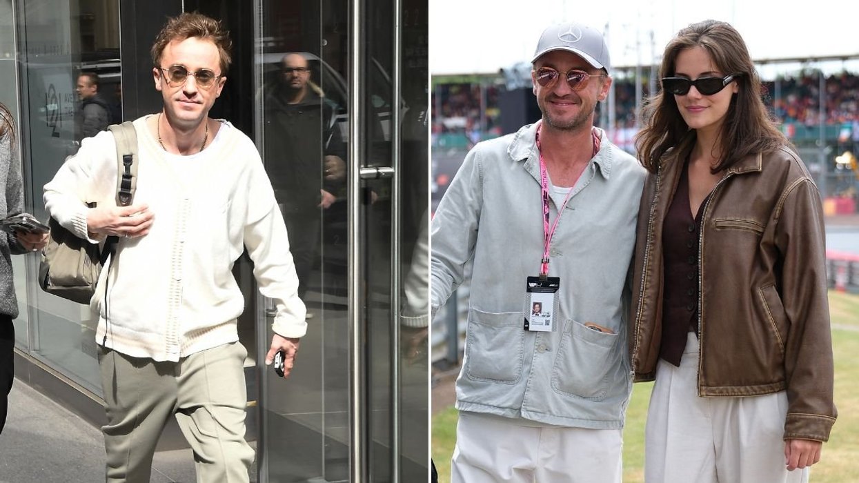 Harry Potter star Tom Felton 'splits' from girlfriend as he's spotted on dating app