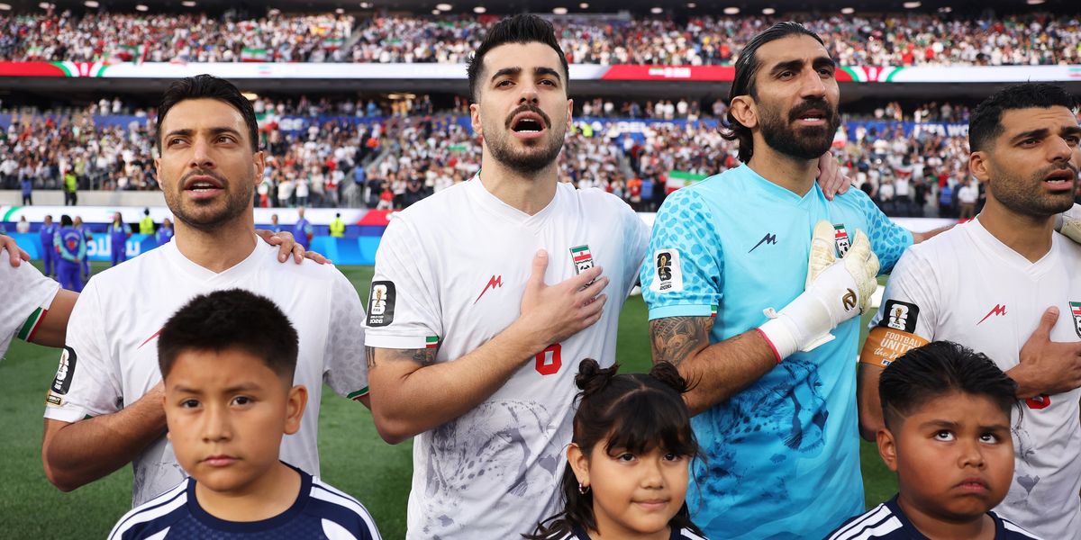 Iran national anthem booed in Los Angeles before thrilling World Cup draw with New Zealand