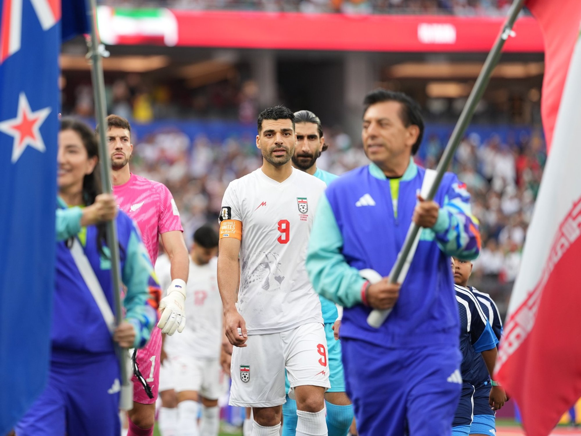 Iran 'being forced to leave the US' following entertaining New Zealand World Cup draw