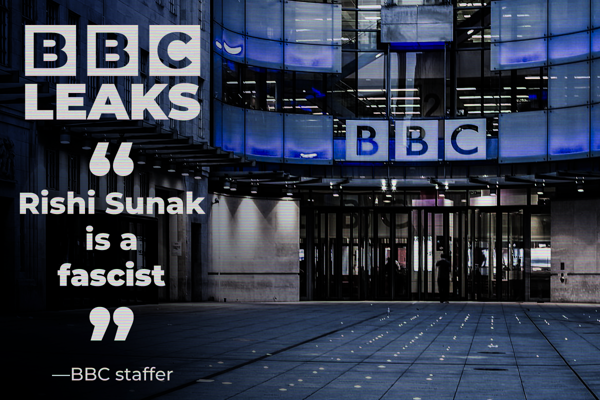 BBC staff spreading Far-Left conspiracies around 'fascist' Rishi Sunak cancelling election, leaked messages show