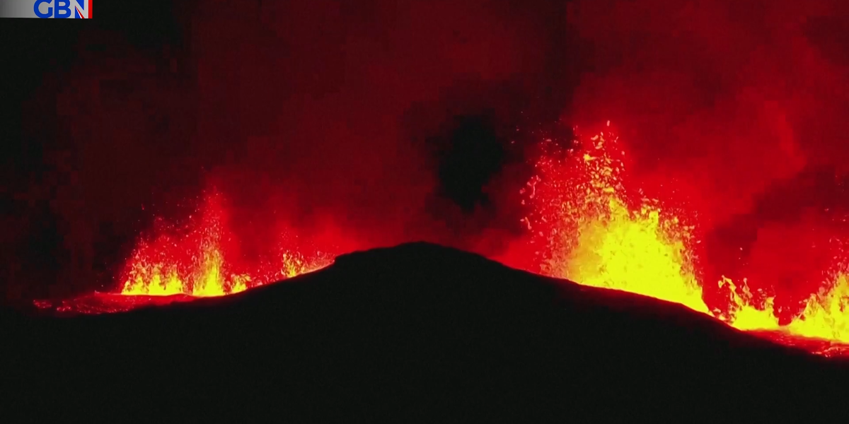 NextImg:WATCH: Volcano erupts in Iceland, forcing evacuation of nearby town's residents