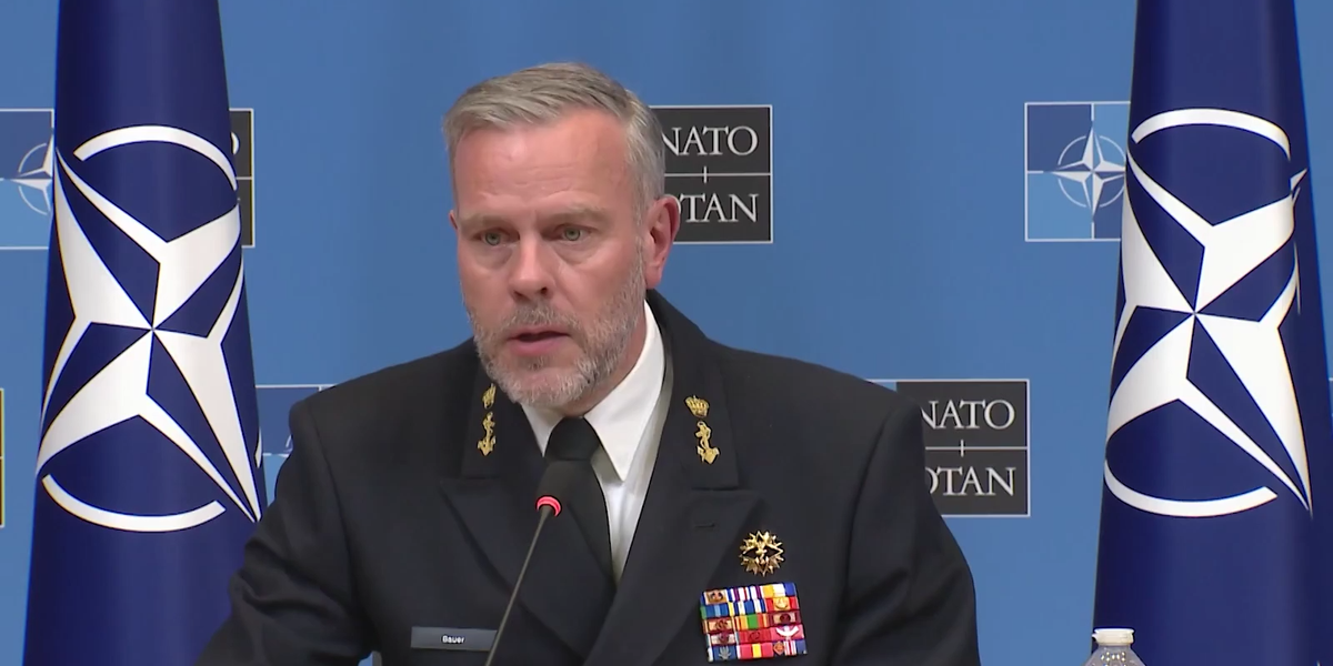 NextImg:Nato admiral says peace 'is not a given' in chilling warning: 'Not everything is going to be hunky dory'