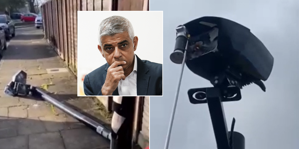 NextImg:'Blade Runner' vigilante filmed 'frying some Ulez for breakfast' as cameras MELT