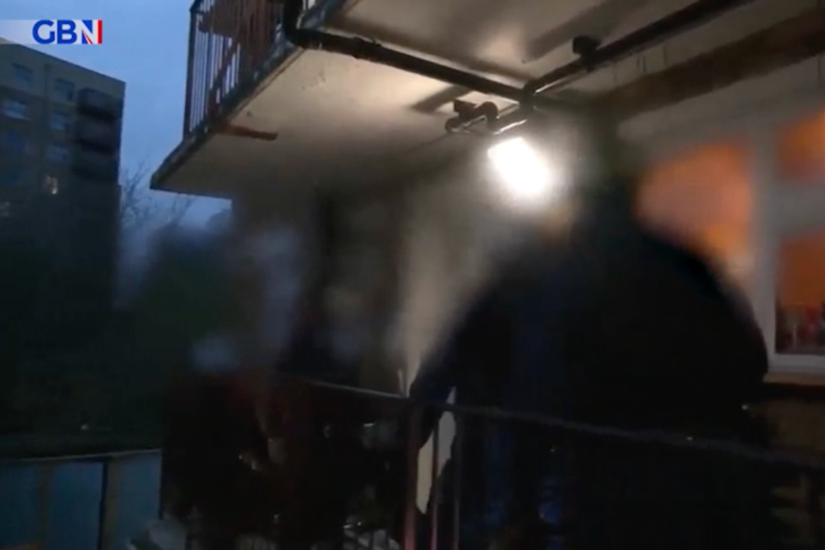 Inside the dawn raid where GB News was a first hand witness to the crackdown on drugs