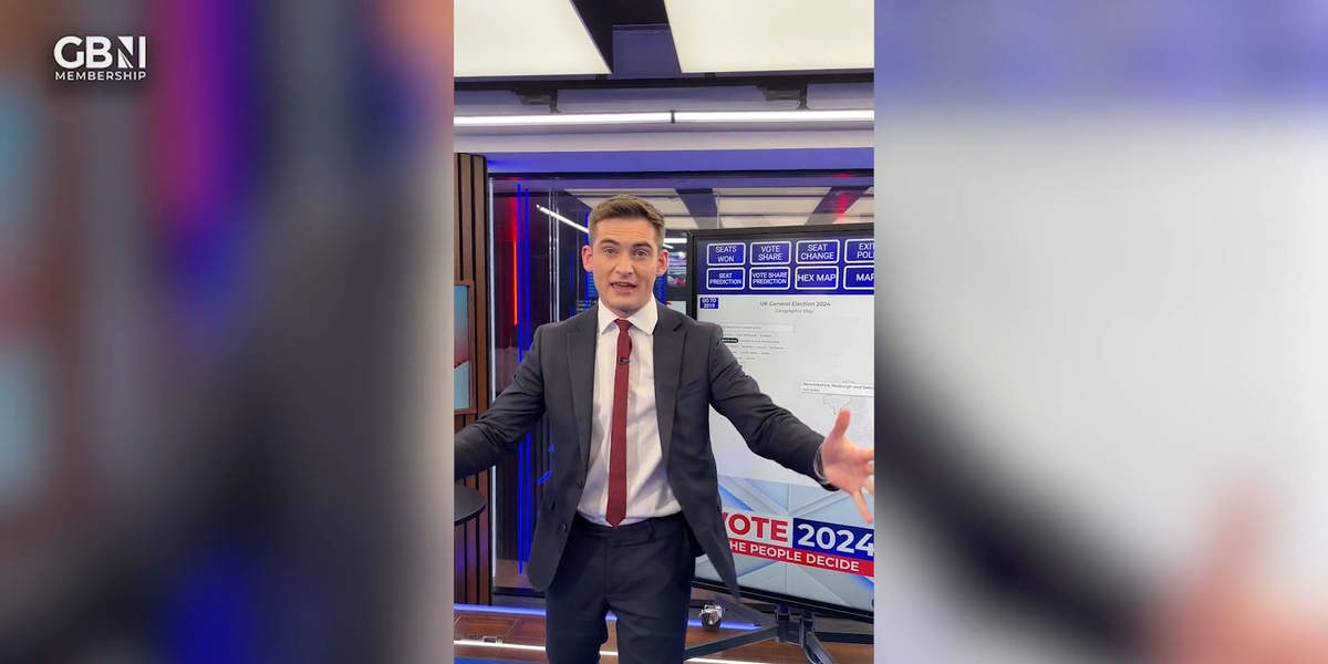 NextImg:WATCH: Tom Harwood gives tour of GB News election studio