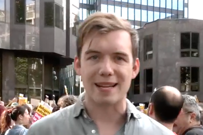 WATCH: Charlie Peters reports from Reform HQ amid 'anti-racist' protests