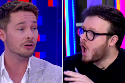 ‘Checkmate’: Tense GB News row erupts over migrant crisis as guest fumes at Labour’s words being used against him: ‘Arrogant swine!’