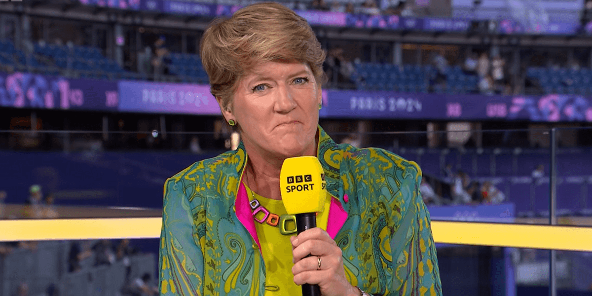 Clare Balding Distracts BBC Olympics Viewers With Closing Ceremony clare-balding-distracts-bbc-olympics-viewers-with-closing-ceremony
