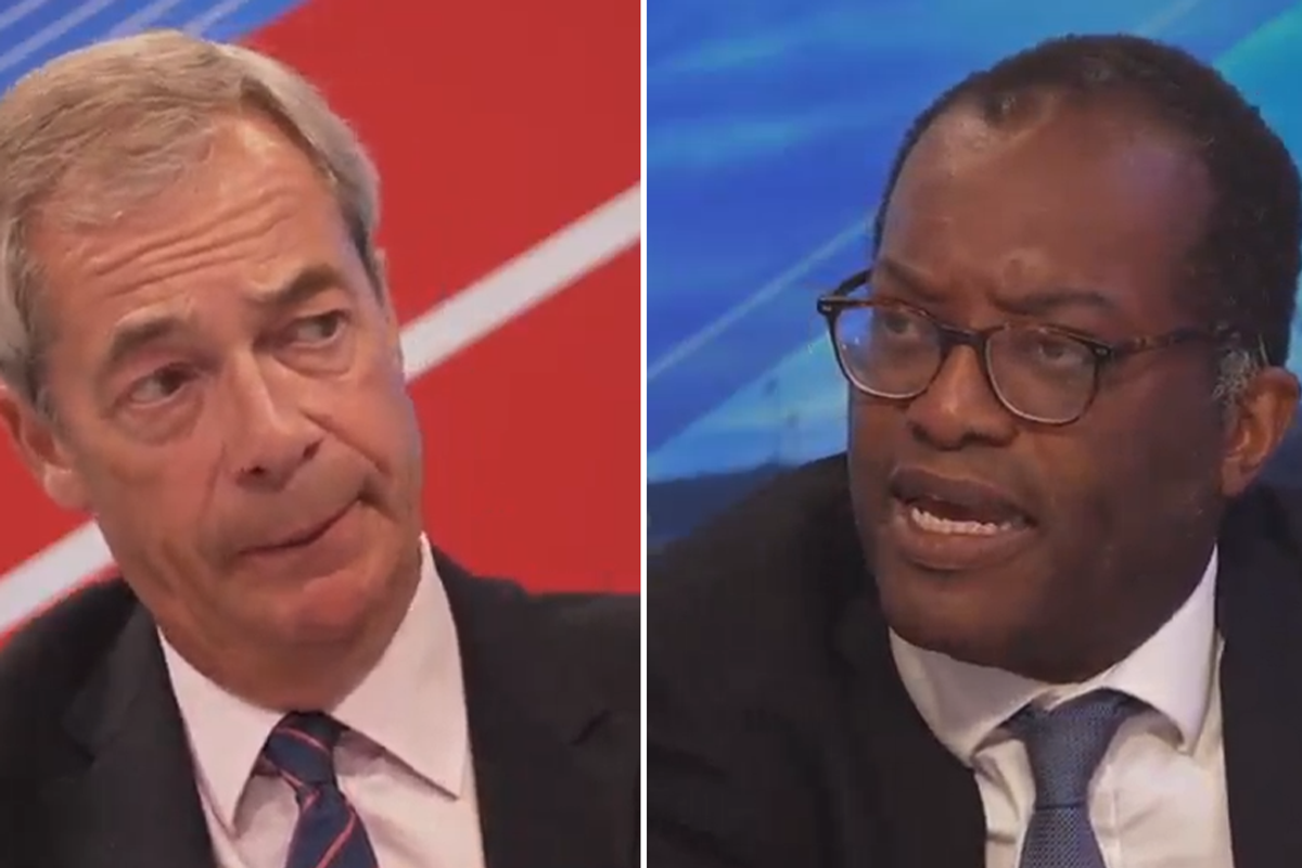 ‘You’re chucking her under the bus!’ Nigel Farage grills Kwasi Kwarteng over shocking claim Liz Truss considered cancer treatment cut