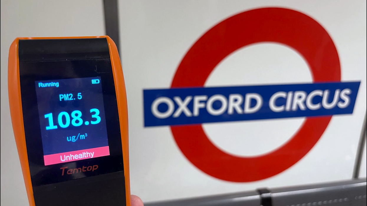 London Underground stations containing 'unhealthy' polluted air exposed by GB News investigation