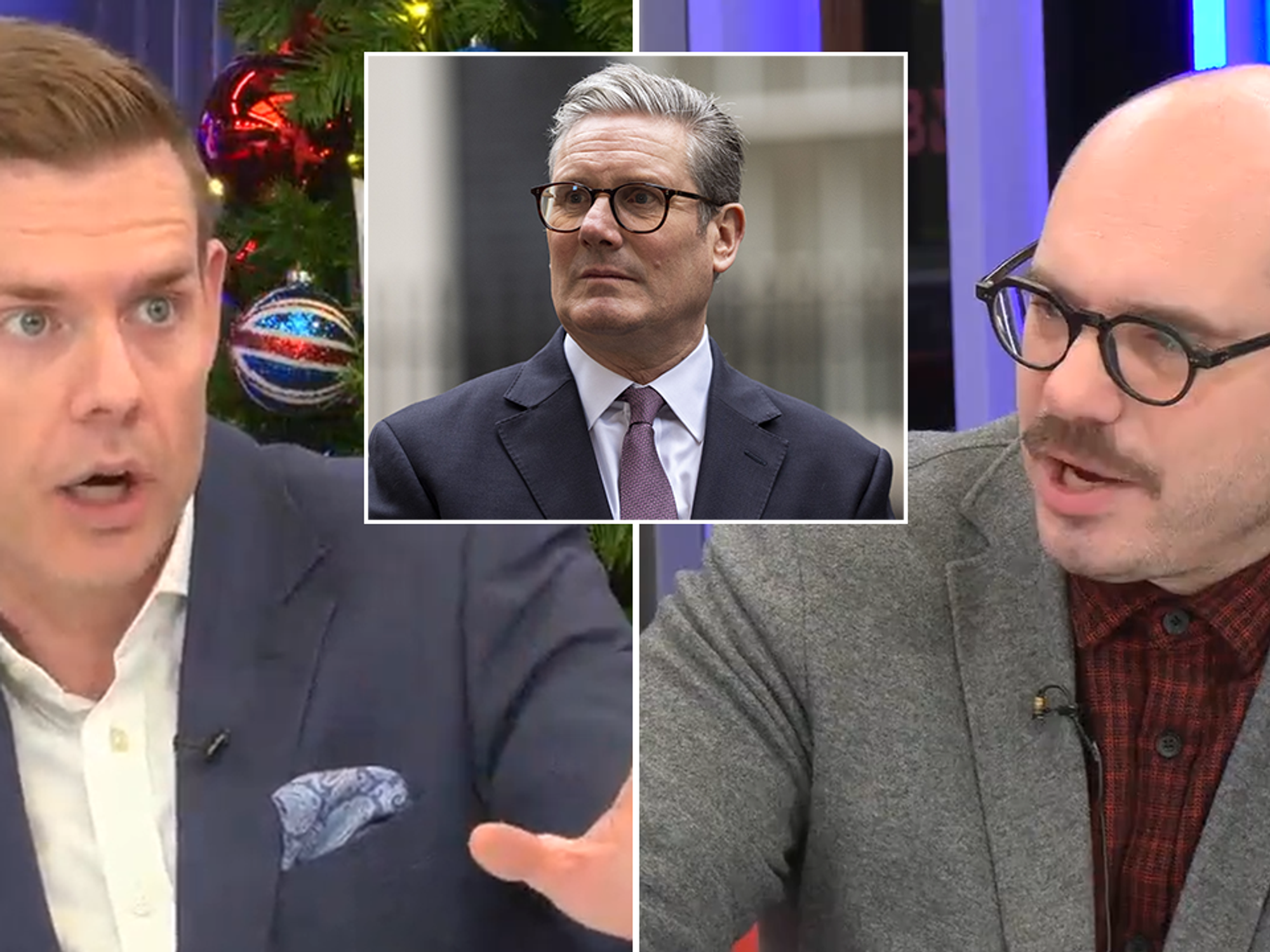 ‘Let’s get real!’ Matt Goodwin furiously argues Labour is ‘putting migrants first’ in feisty GB News row