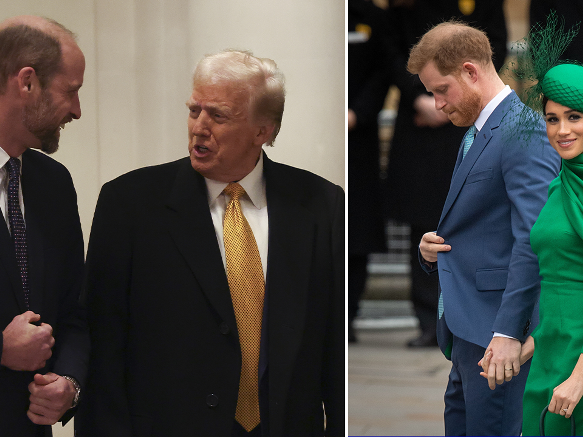 Prince Harry and Meghan Markle ‘will be nervous’ after Donald Trump’s meeting with Prince William