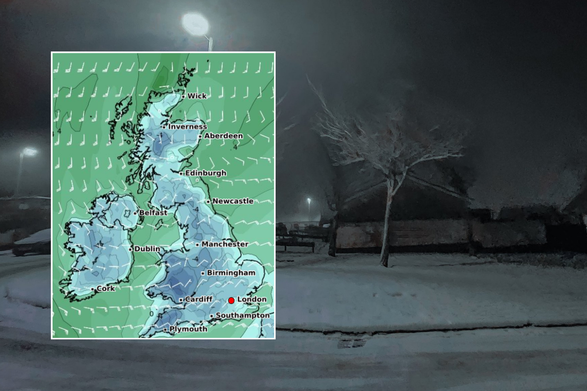 UK weather: Nordic blast to strike Britain as Met Office warns sleet and snow drift will prompt cold snap