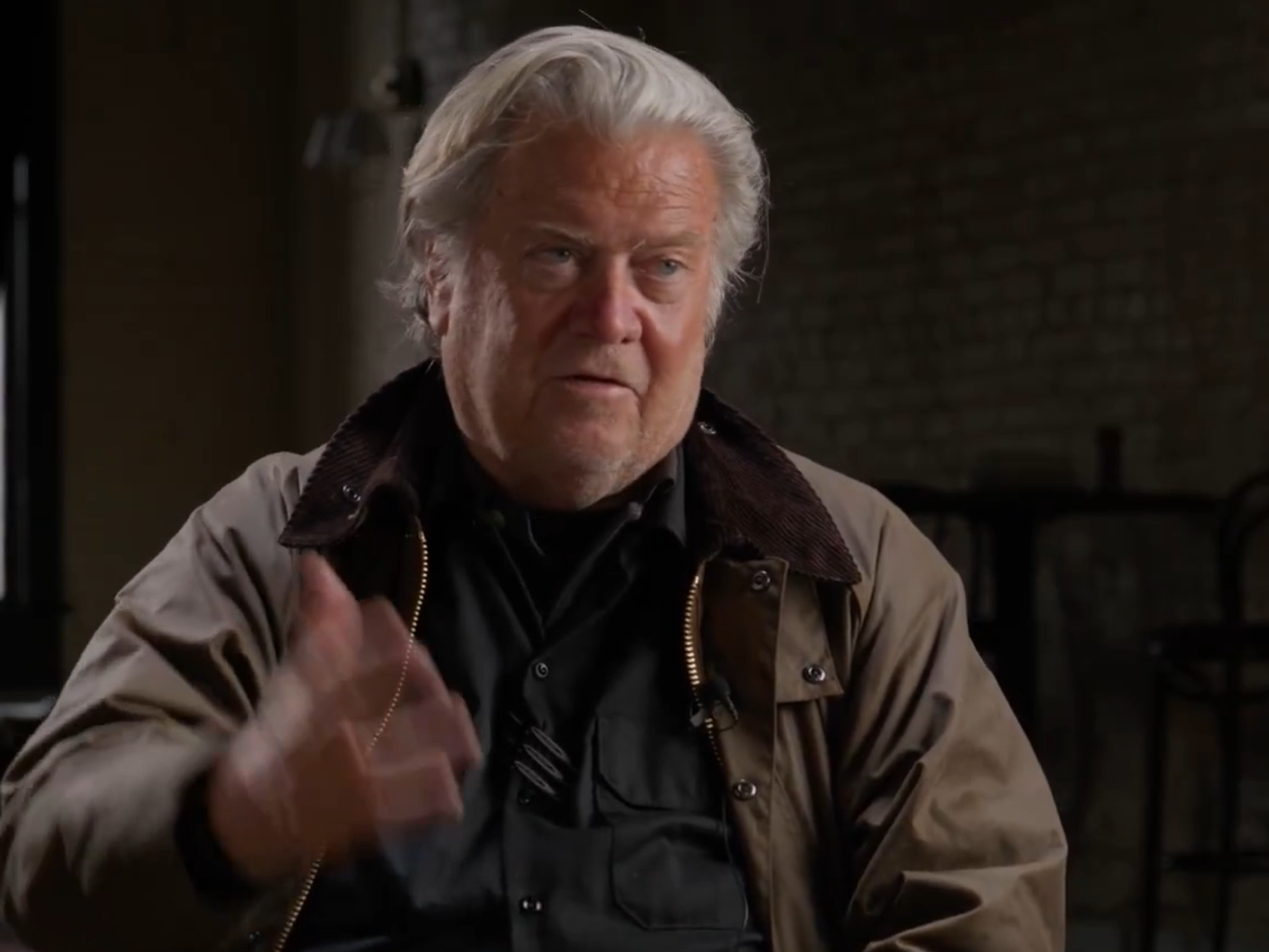 Steve Bannon says ‘globalists are in panic mode’ as Donald Trump’s tariffs spark media meltdown