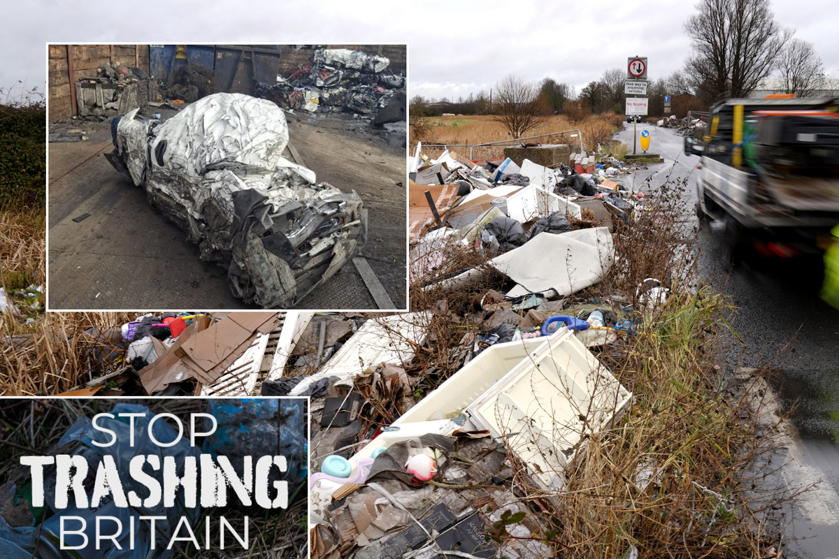 Fly-tippers' vehicles to be seized and CRUSHED as new laws crack down on waste criminals