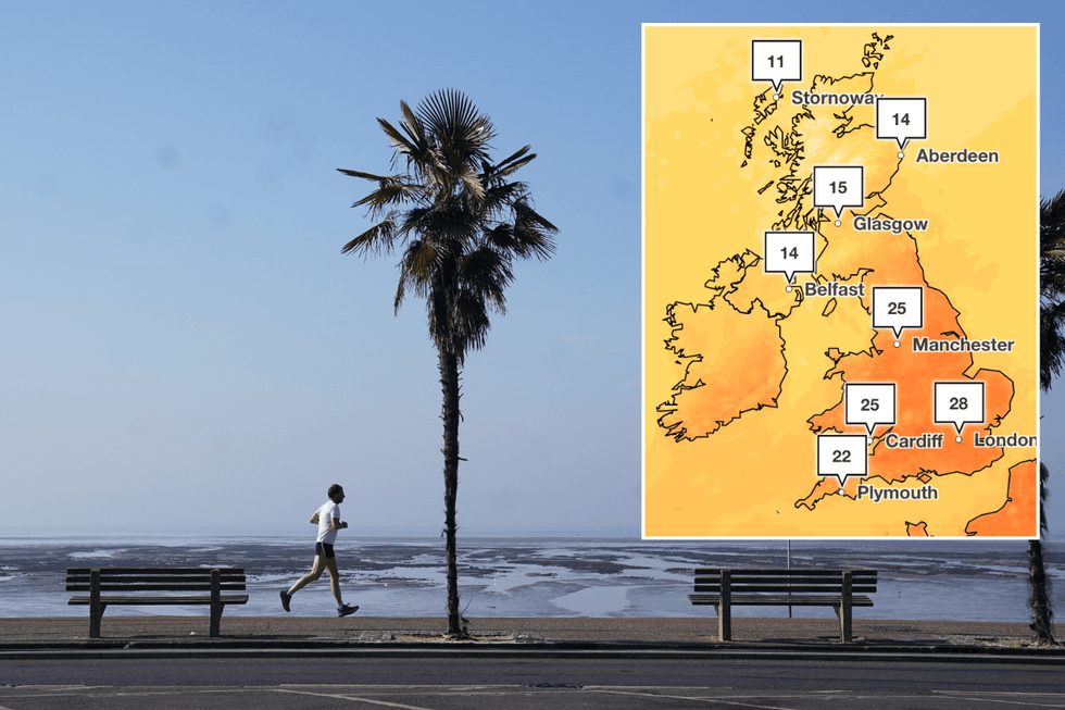 Met Office confirms record-breaking heat with hottest start to May with soaring 28C temperatures