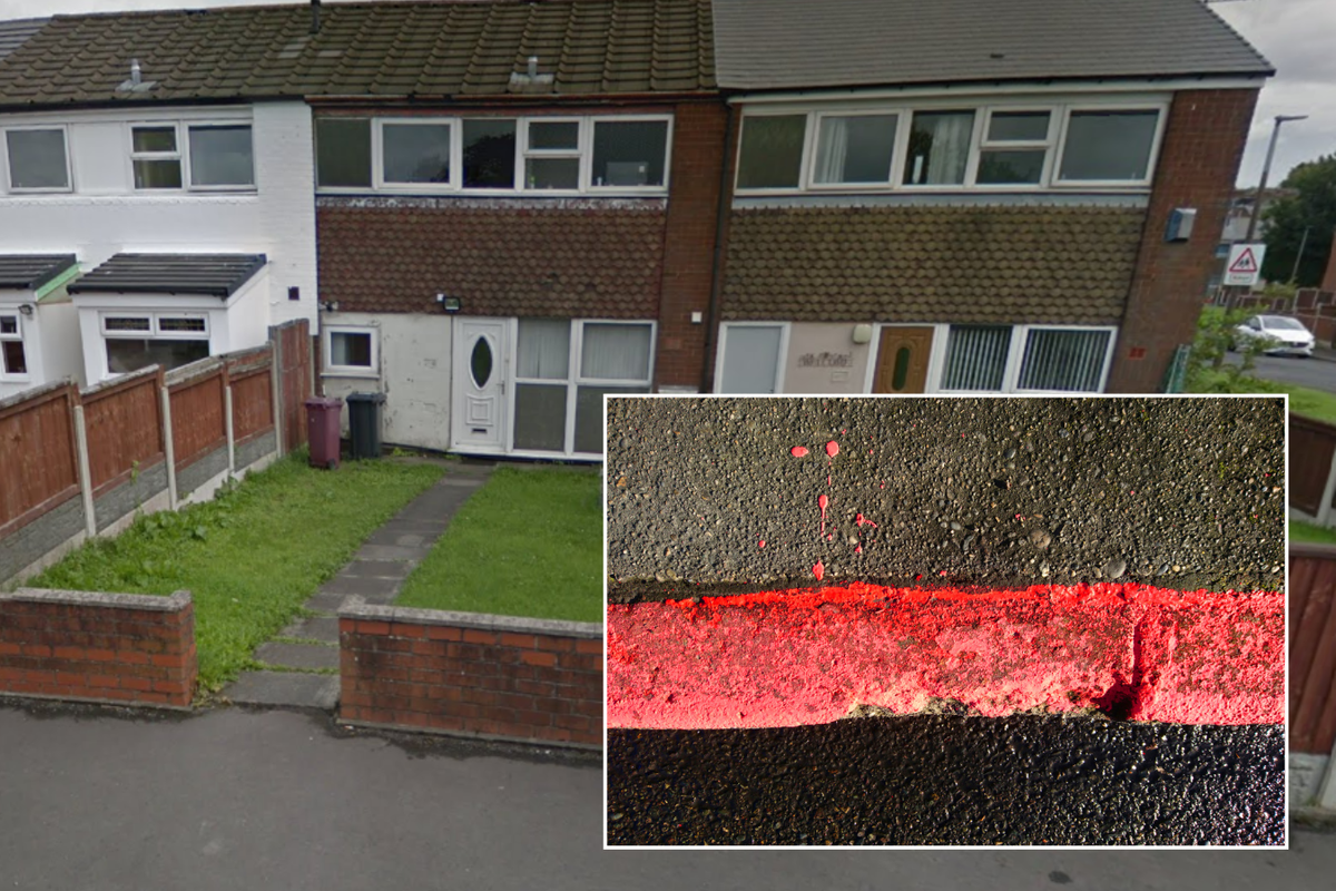 Neighbour row erupts as councillor illegally paints red lines outside home to deter homeowners from parking in front of his property