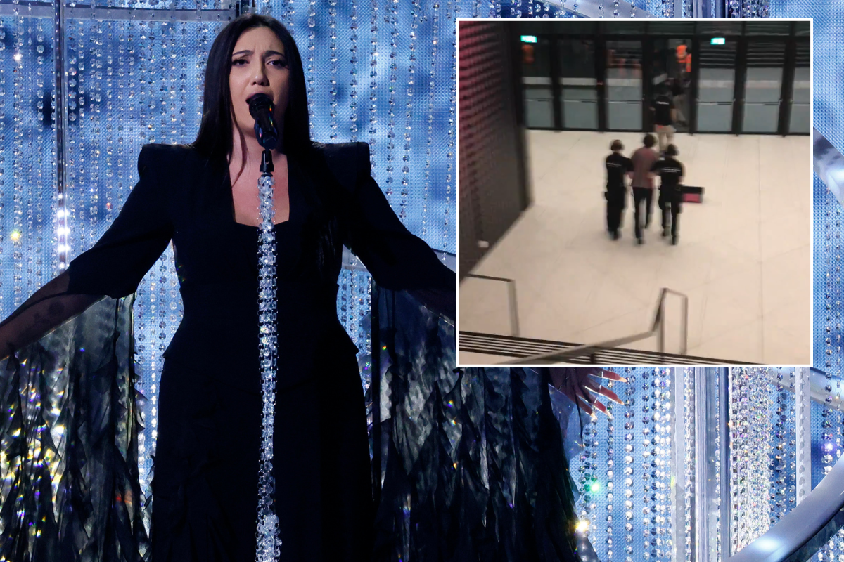 Eurovision: THREE pro-Palestine protesters detained after stage invasion attempt during Israel performance