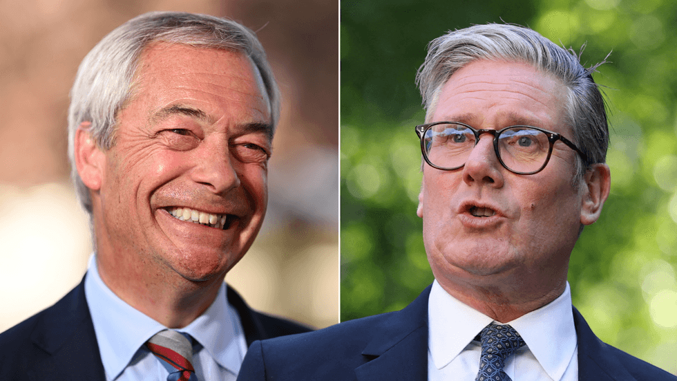 Keir Starmer turns guns on 'rivals' Reform UK after admitting Nigel Farage  could become PM - 'We WILL fight!'