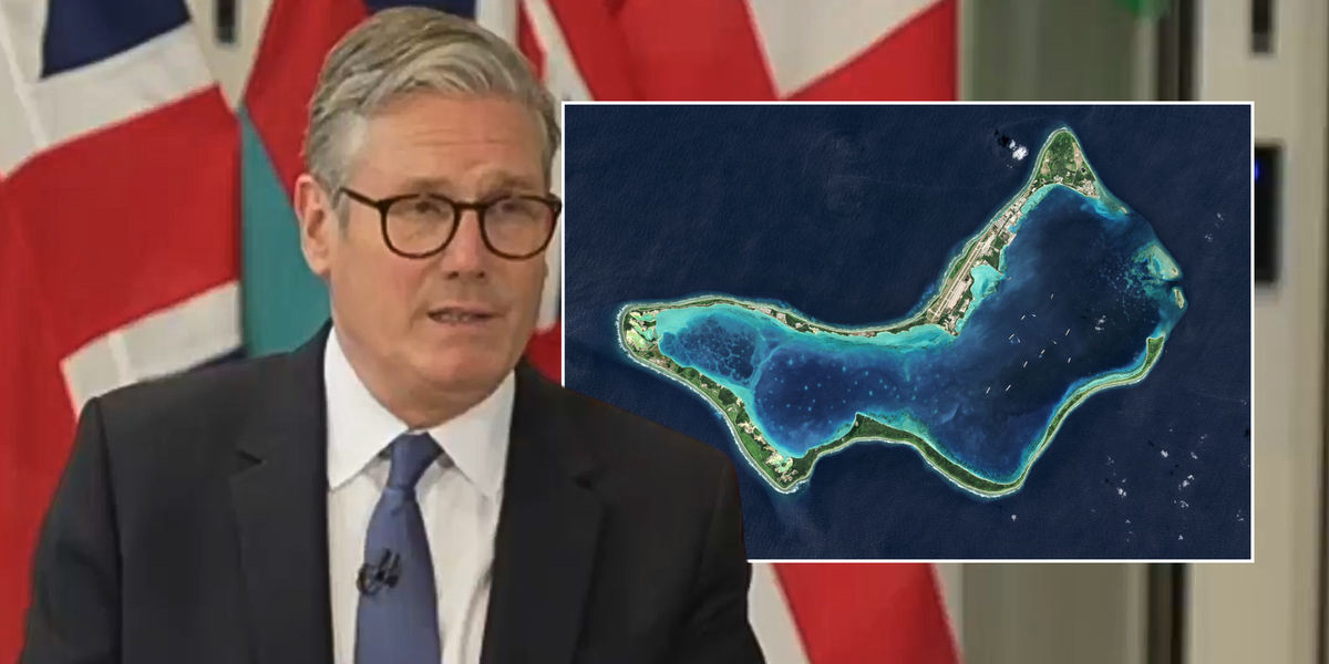 NextImg:Keir Starmer SIGNS £10bn Chagos 'surrender' deal as Labour caves to international law