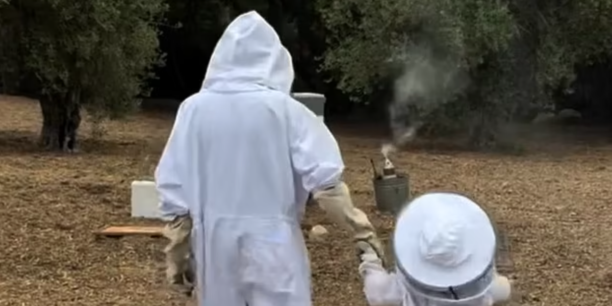 NextImg:Meghan Markle shares new video of Princess Lilibet enjoying beekeeping