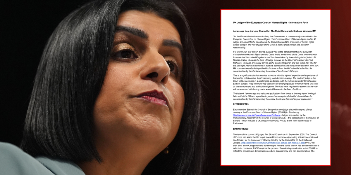 NextImg:EXPOSED: Labour 'unequivocally' committed to keeping Brexit Britain SHACKLED to ECHR, bombshell letter reveals