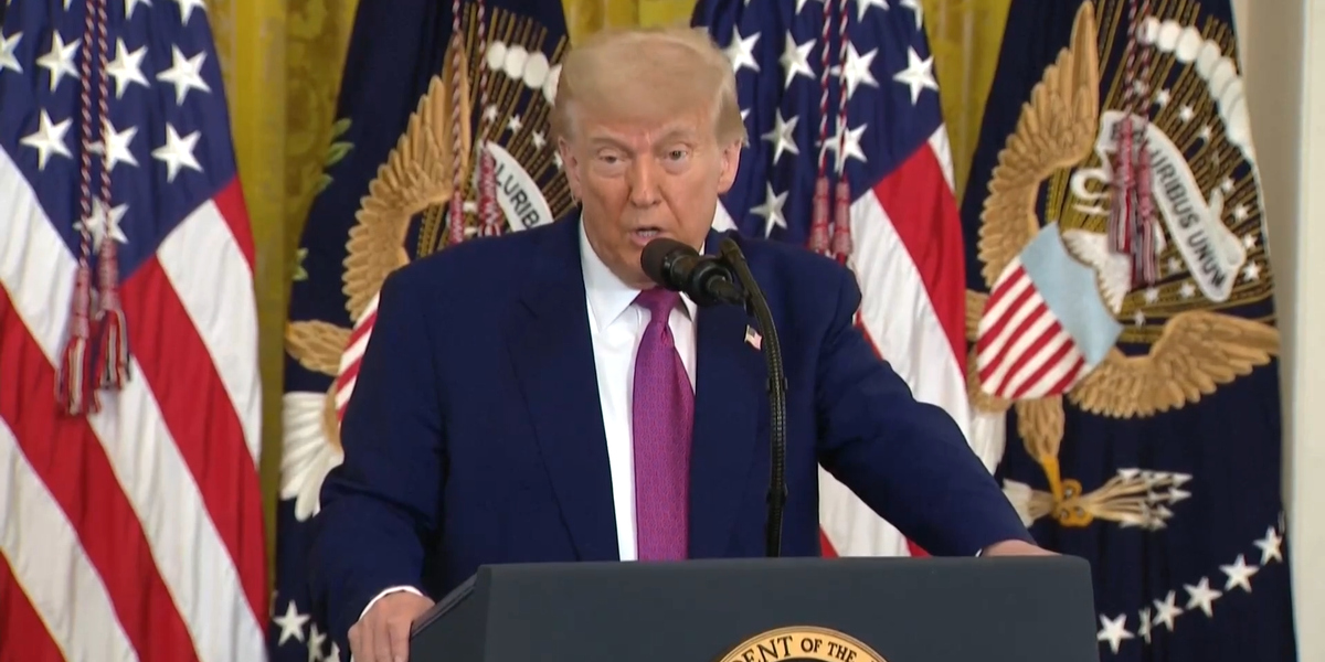 NextImg:Donald Trump sends message to India as plane disaster death toll continues to rise