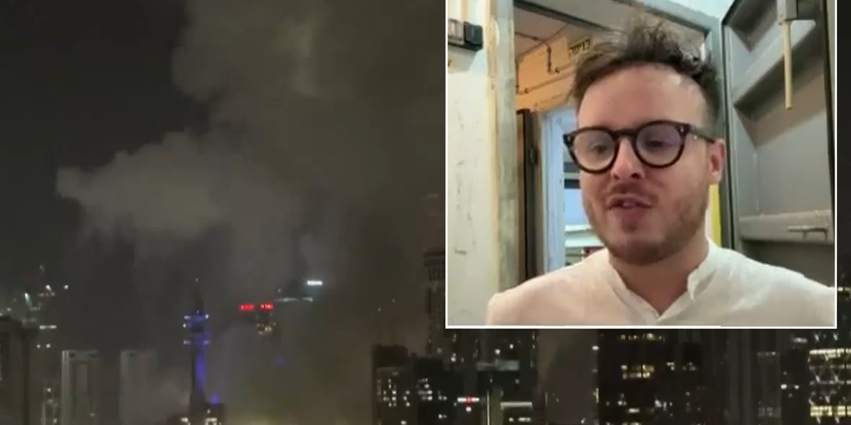 NextImg:‘We had 90 seconds’: GB News regular speaks from Tel Aviv after dash for safety from Iran's missiles