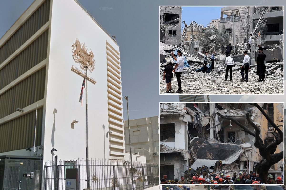 Britons in Israel told to 'register' as fighting with Iran intensifies