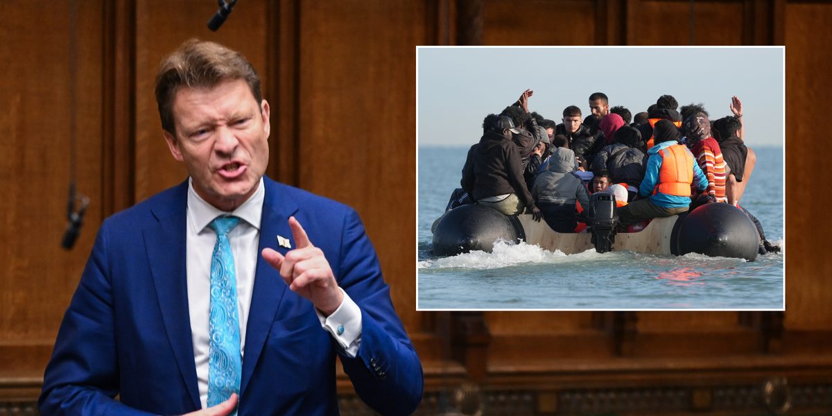NextImg:Reform UK threatens 'day of reckoning' over migrant crisis as 'laughing' French police oversee 'disgraceful invasion'