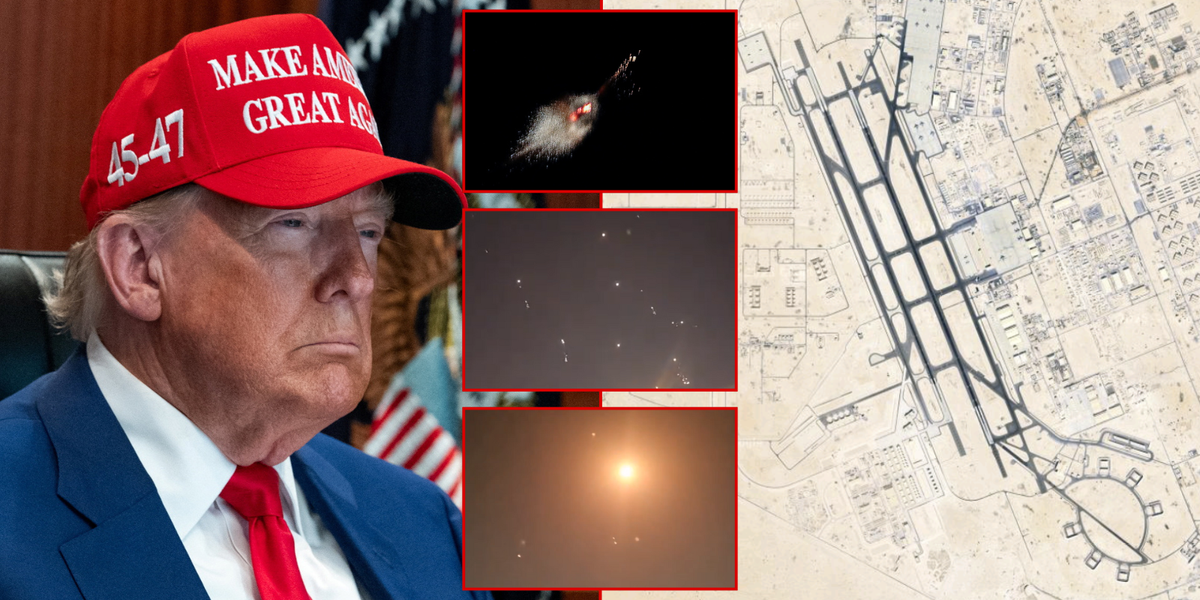 NextImg:Iran attacks LIVE: Donald Trump rushes to Situation Room as Iranian missiles rain down over US base