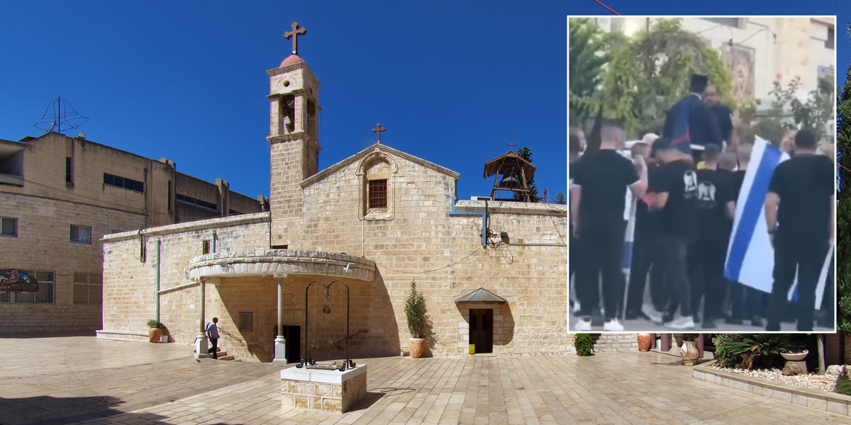 NextImg:Church in Nazareth attacked and vandalised by group called 'Soldiers of God'