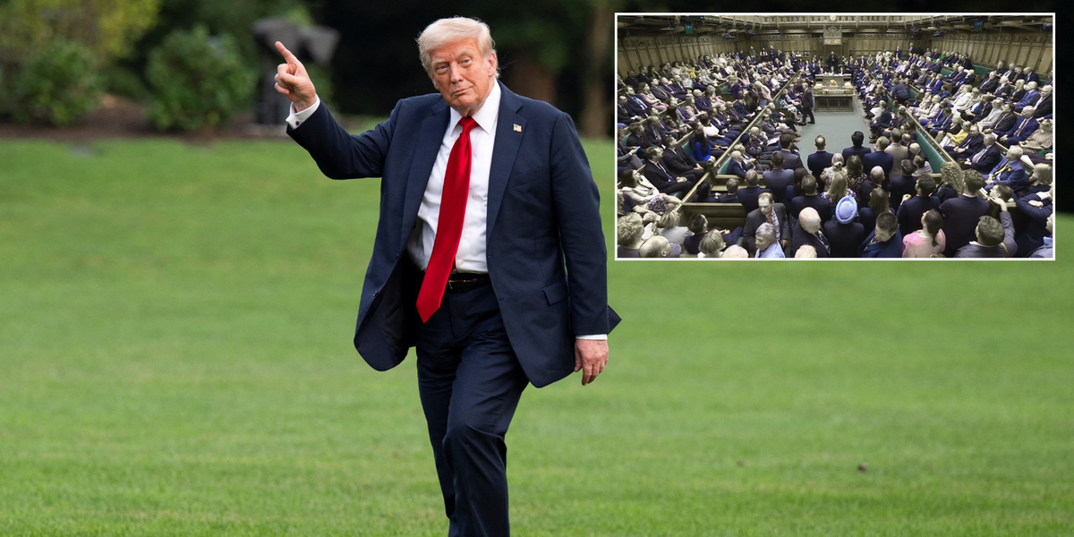 Nigel Farage demands Parliament MUST be recalled so that Donald Trump can address MPs Nigel Farage demands Parliament MUST be recalled so that Donald Trump can address MPs