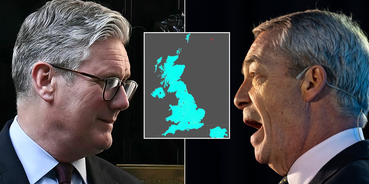 NextImg:MAPPED: The nine seats Labour could snatch from Reform now Keir Starmer has handed 16-year-olds right to vote