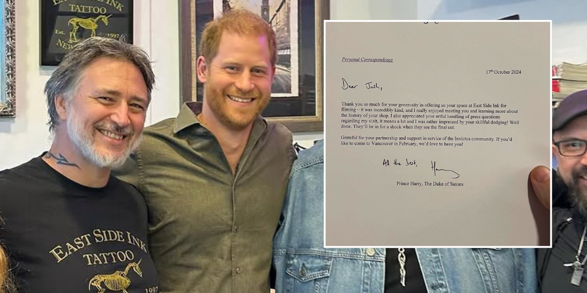 NextImg:Prince Harry thanks ally for ‘handling of press’ as meaningful letter emerges