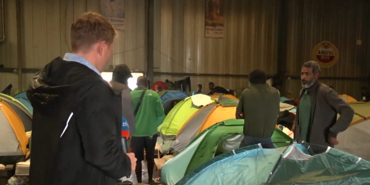 NextImg:Patrick Christys chased out of migrant camp amid growing hostility: ‘Very different vibe this time - they want you GONE!’