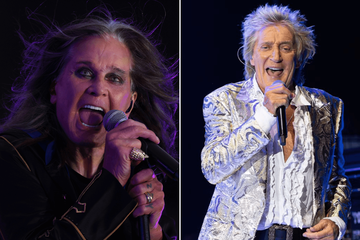 Rod Stewart, 80, pays touching 16-word tribute to Ozzy Osbourne after Black Sabbath singer's death aged 76