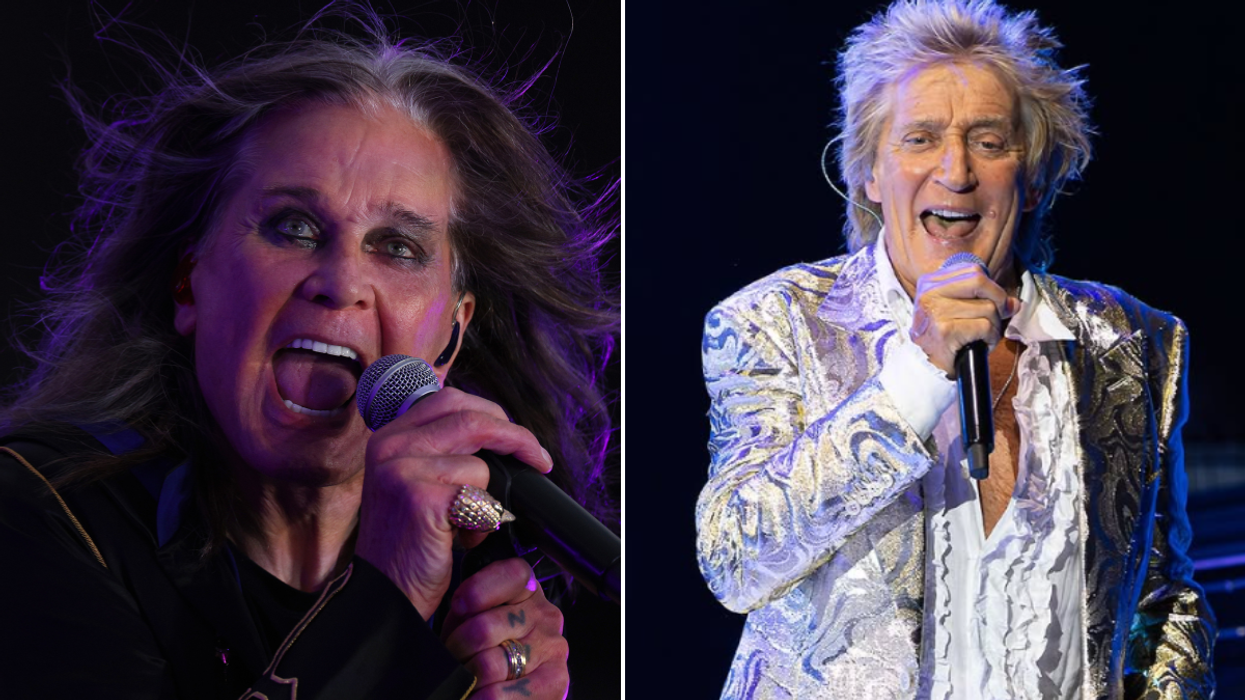 Rod Stewart, 80, pays touching 16-word tribute to Ozzy Osbourne after Black Sabbath singer's death aged 76