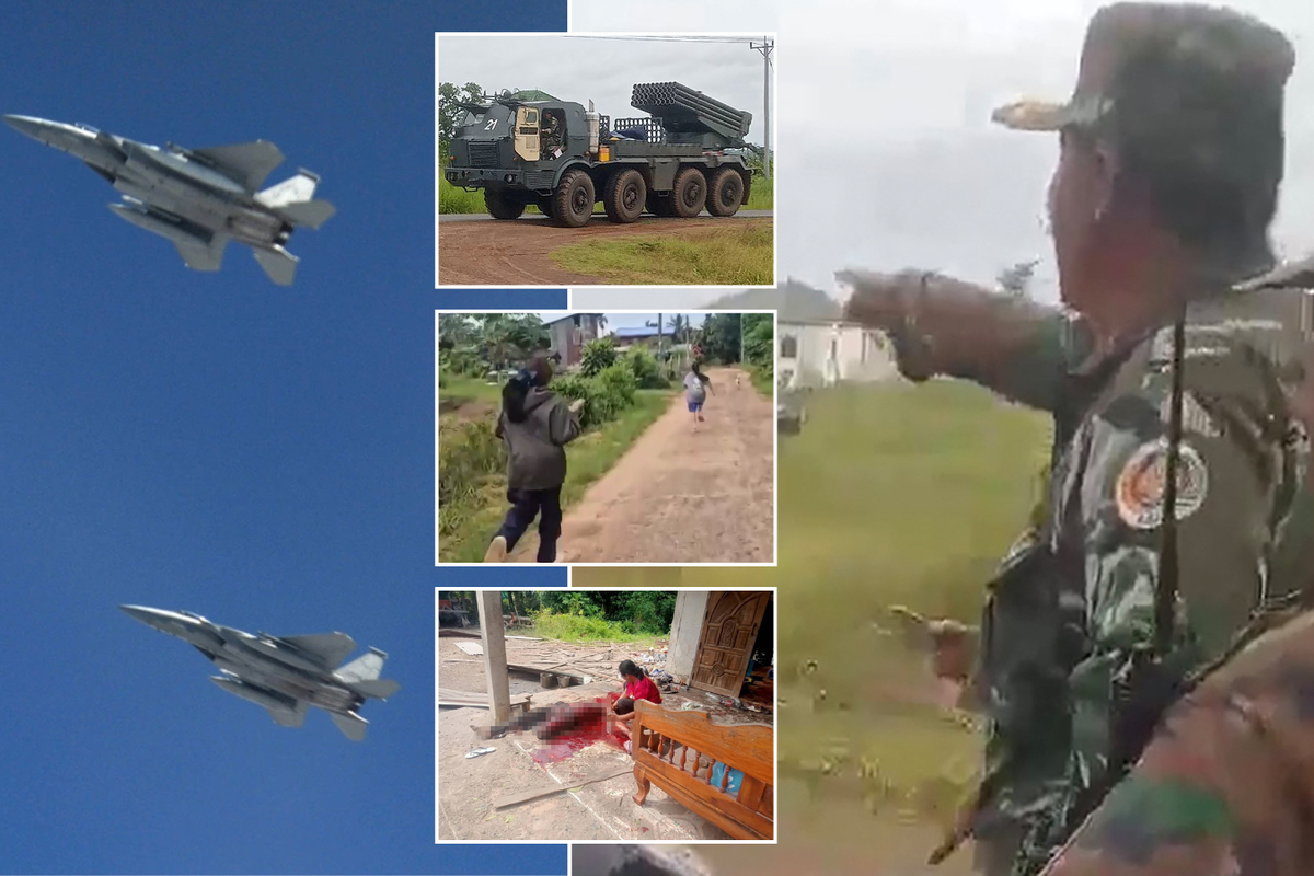 Thailand scrambles fighter jets and launches airstrikes against Cambodia as deadly conflict erupts between Asian neighbours