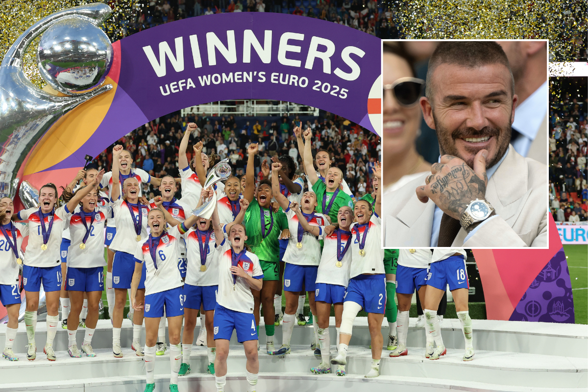 David Beckham, Amanda Holden and Alan Carr lead celebrity tributes celebrating Lioness' Euros success