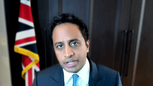 Peter Kyle's attack on Nigel Farage branded a 'desperate act' by Zia Yusuf