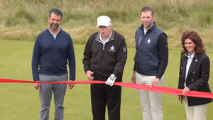 WATCH: Donald Trump opens new golf course in Aberdeenshire