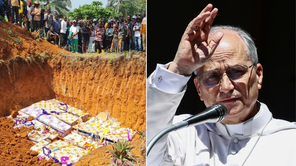 Pope Leo condemns vile Isis terror attack on church which left 49 Christian worshippers dead