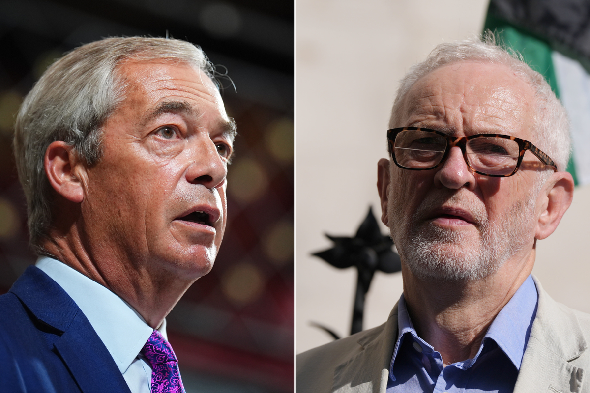 REVEALED: The 41 seats Nigel Farage’s Reform UK will go head-to-head with Jeremy Corbyn’s hard-left Your Party