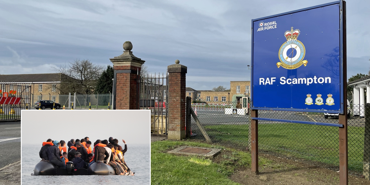 NextImg:Inside the Home Office's wasted £48.5m taxpayer-splurge on plans to house migrants in RAF base