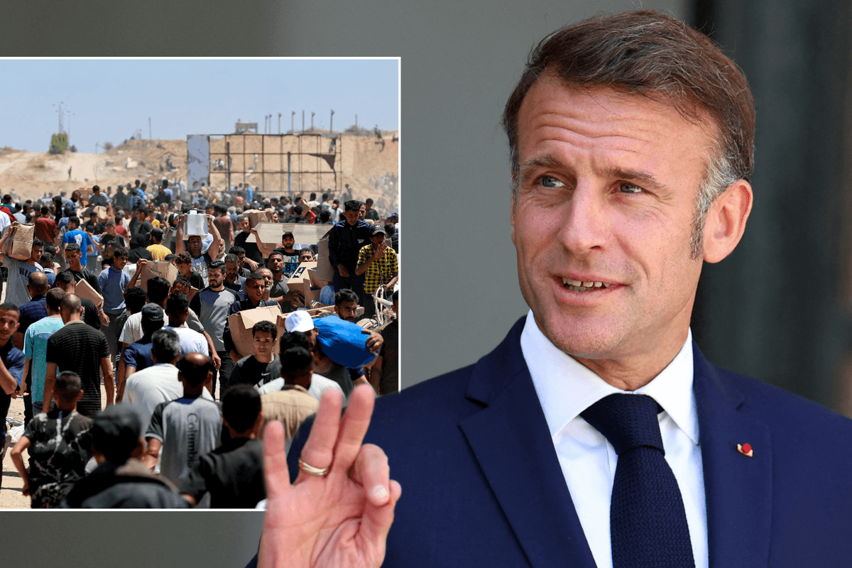 France halts Gaza 'refugee' programme over terrorism row - just a week after Emmanuel Macron vows to recognise Palestine