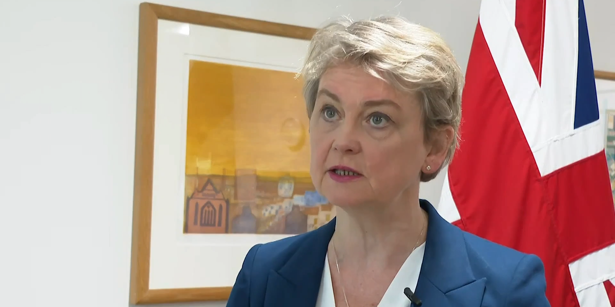 NextImg:WATCH IN FULL: Yvette Cooper says 'the pilot has now started' after first migrants detained