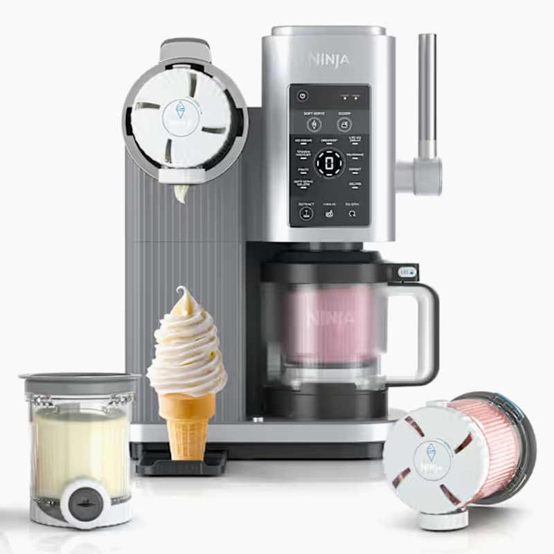 限定値下げ NINJA creami Ninja CREAMi Deluxe 10 In 1 Ice Cream and Frozen Maker, 10