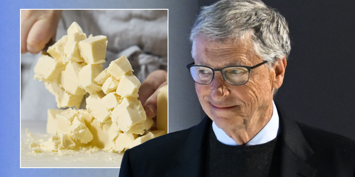 NextImg:Bill Gates admits his synthetic butter is 'strange' as 'manipulated' product labelled 'disgusting'