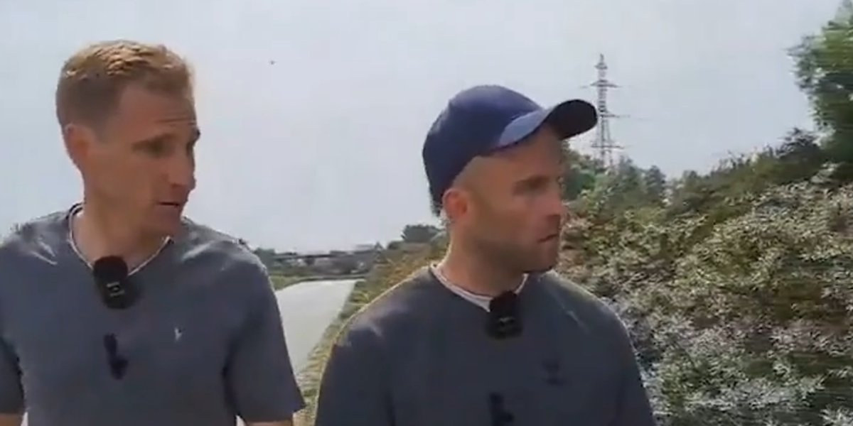 NextImg:WATCH: Moment that Chris Philp is 'pelted' with glass bottles at migrant camp